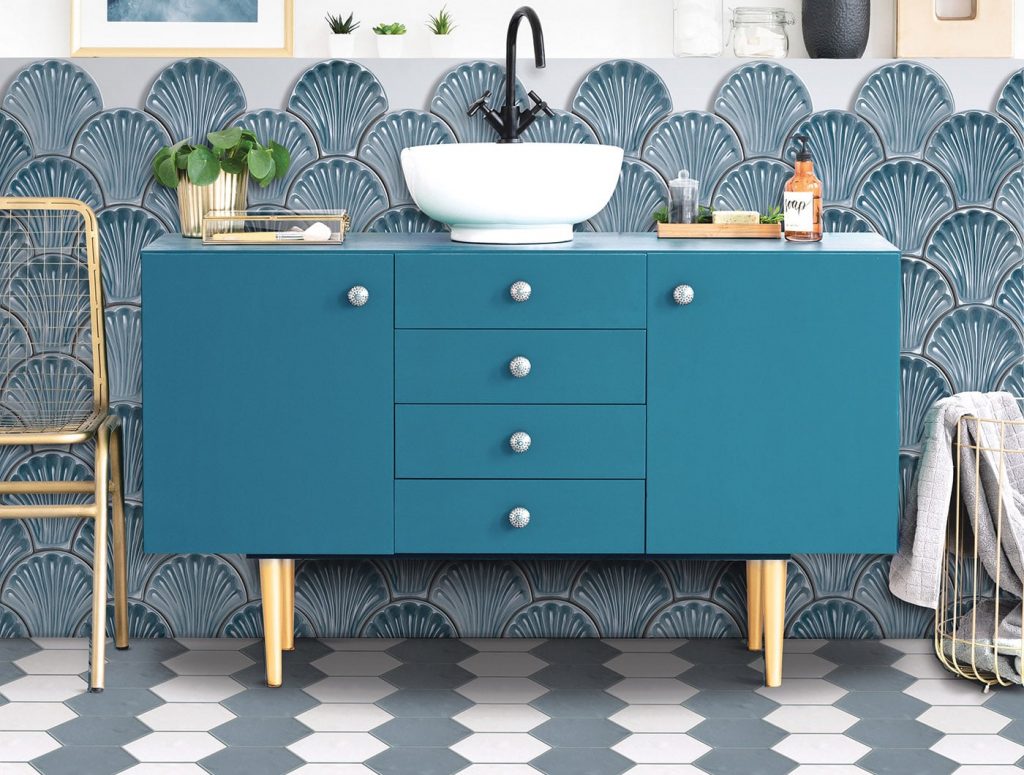 Carrelage effet décor Art Design Carrelage Aubagne